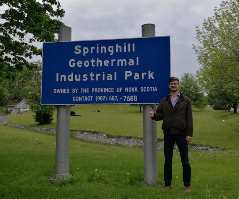 Visit to legendary Springhill minewater project